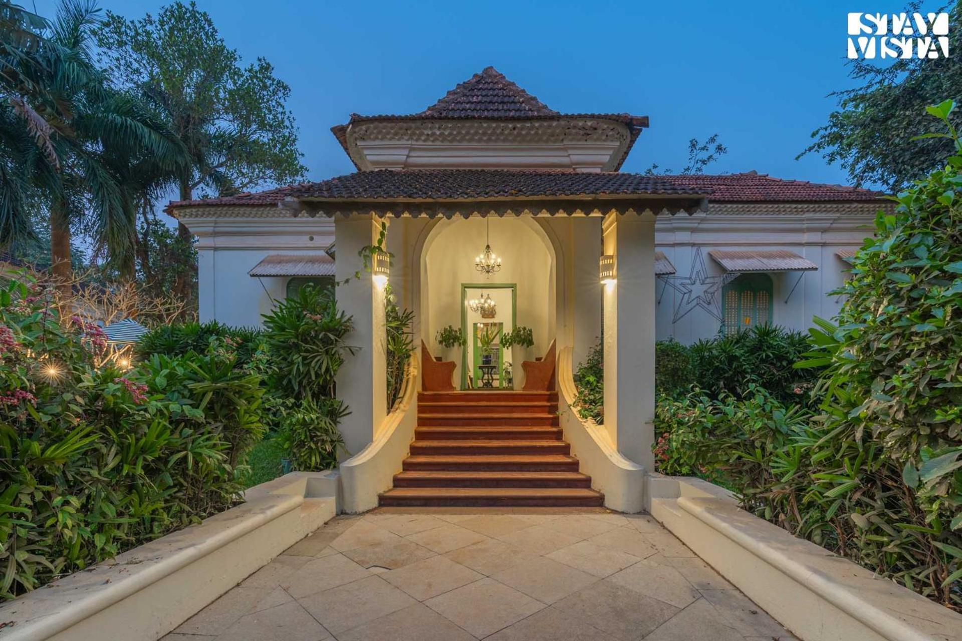 Stayvista At Amalia By Tellado With Pool, Wifi Assagao ภายนอก รูปภาพ
